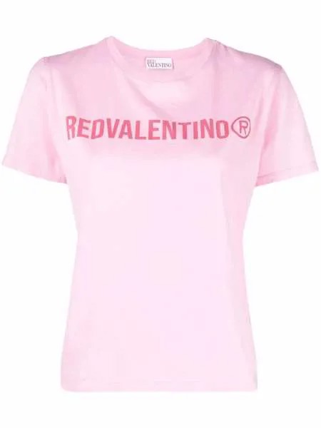 RED Valentino футболка с логотипом