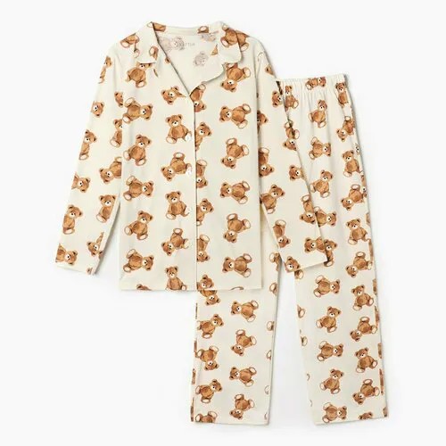 Пижама  Kaftan, размер 48/50, бежевый