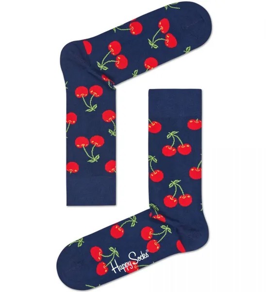 Носки унисекс Happy Socks CHE01 6050 синие 25