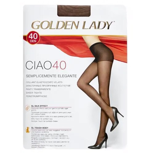 Колготки Golden Lady Ciao 40 den, размер 2-S, camoscio (бежевый)