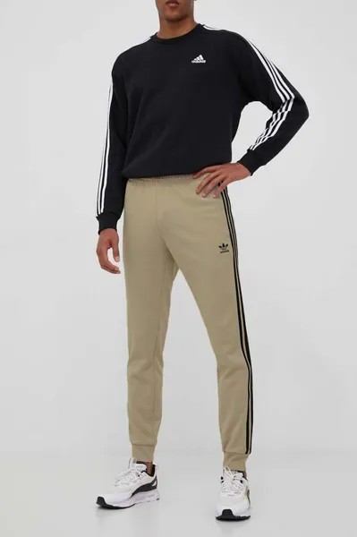 Джоггеры adidas Originals, бежевый