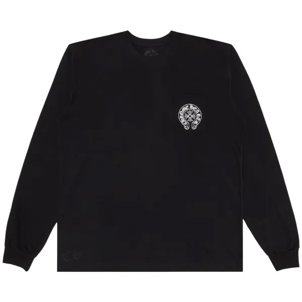Футболка Chrome Hearts Los Angeles Excluisve Long-Sleeve T-Shirt, черный