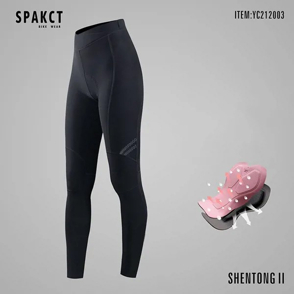 Теплые женские велосипедные брюки SPAKCT, осенне-весенние велосипедные брюки для горных велосипедов, 3D брюки из Бельгии, импортные спортивные ...