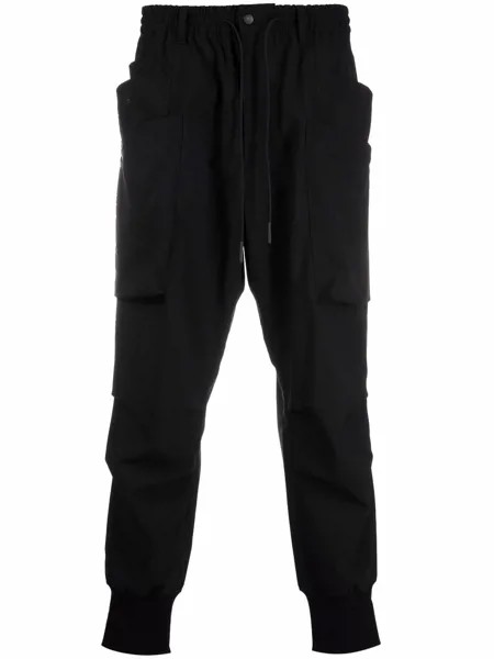 Y-3 спортивные брюки с карманами и кулиской
