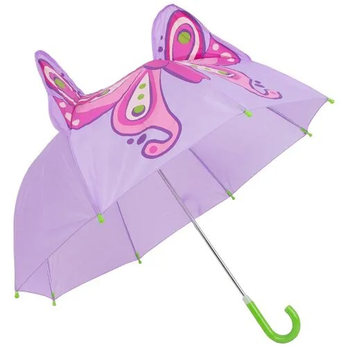 Зонт-трость детский Бабочка, 46 см