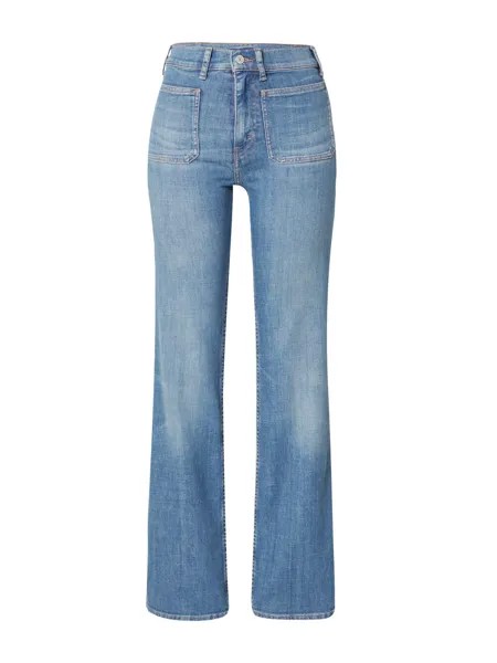 Расклешенные джинсы Polo Ralph Lauren, светло-синий