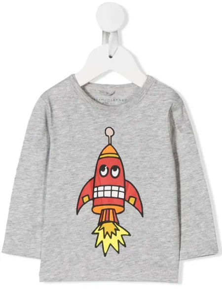 Stella McCartney Kids футболка с принтом