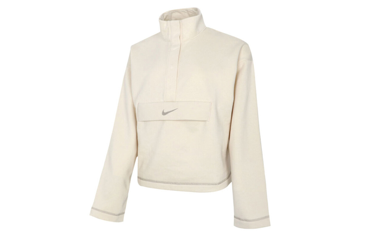Свитшот женский молочно-белый Nike