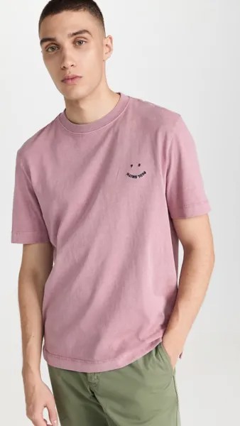 Футболка PS Paul Smith PS Paul Smith PS Happy, розовый