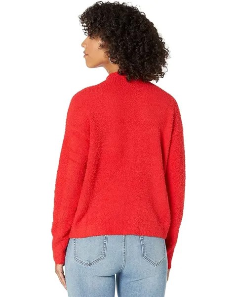 Свитер Sanctuary Plush Mock Neck Sweater, цвет Ruby