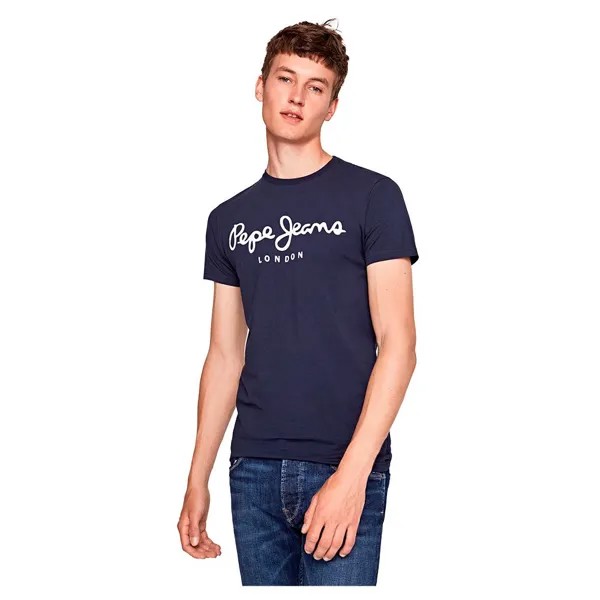 Футболка Pepe Jeans Original Stretch T-shirt, синий
