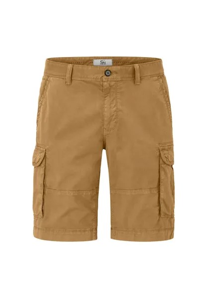 Шорты-бермуды с накладными карманами STORM S4 JACKETS, цвет Camel