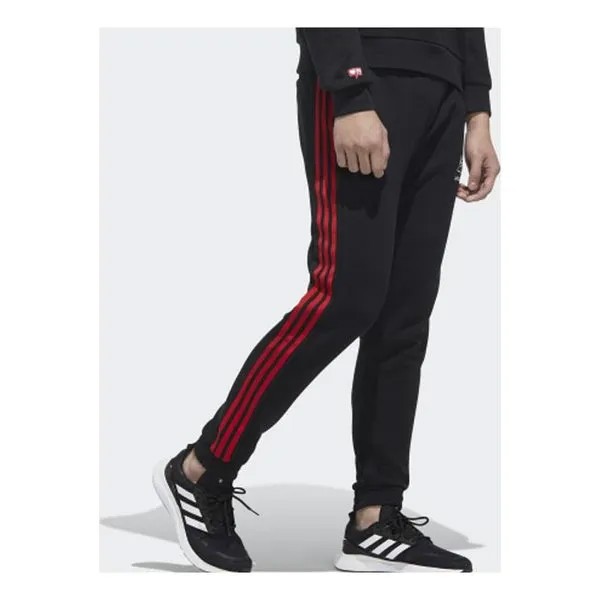 Спортивные штаны adidas neo M Vlday Tp Side Stripe Sports Pants Black, черный