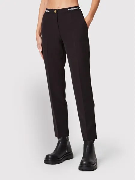 Брюки-Чиносы slim fit Versace Jeans Couture, черный