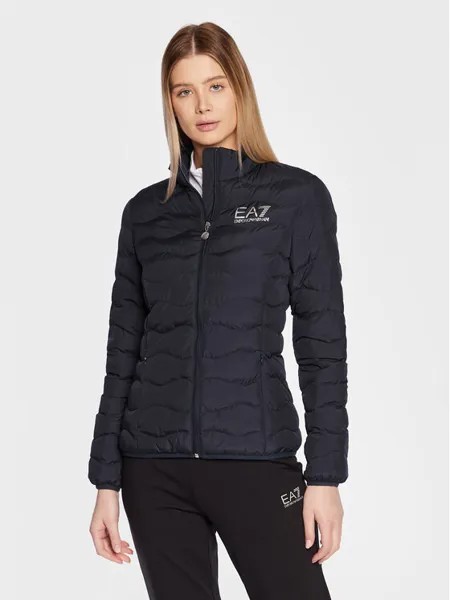 Переходная куртка стандартного кроя Ea7 Emporio Armani, синий