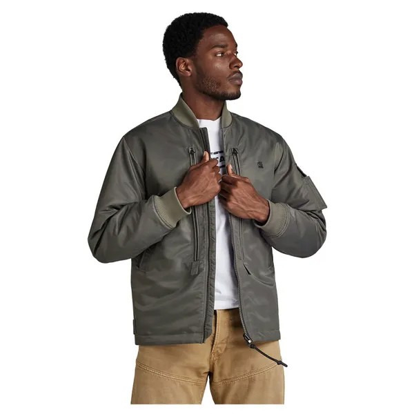 Куртка G-Star Deck Reversible bomber, зеленый