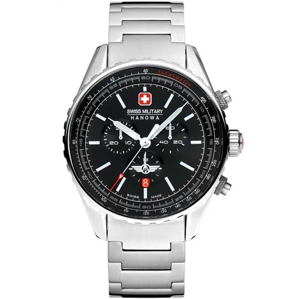 Наручные часы мужские Swiss Military Hanowa SMWGI0000303 серебристые