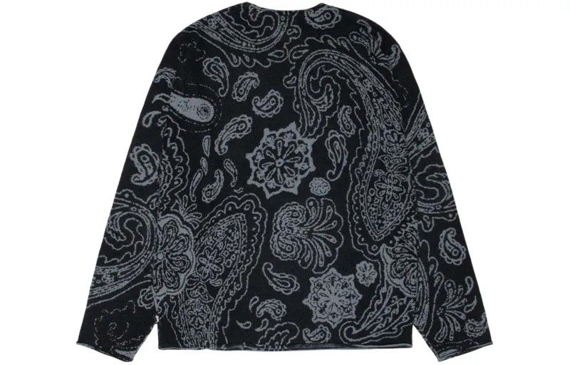 SS24 Drop2 Пейсли свитер Stussy, цвет Natural