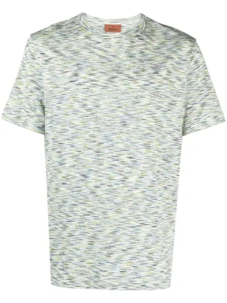 Missoni футболка в полоску, зеленый