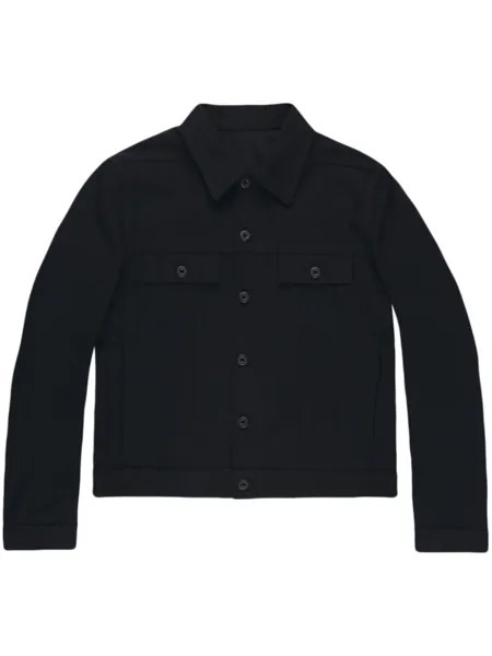 Куртка-рубашка Trucker Rick Owens, черный