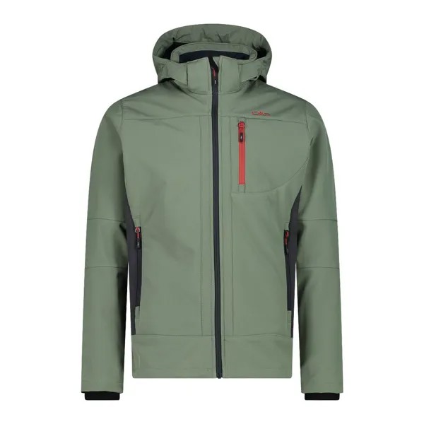 Спортивная куртка CMP 3A01787N softshell, зеленый