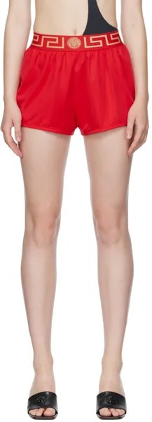 Красные плавки Greca Versace Underwear