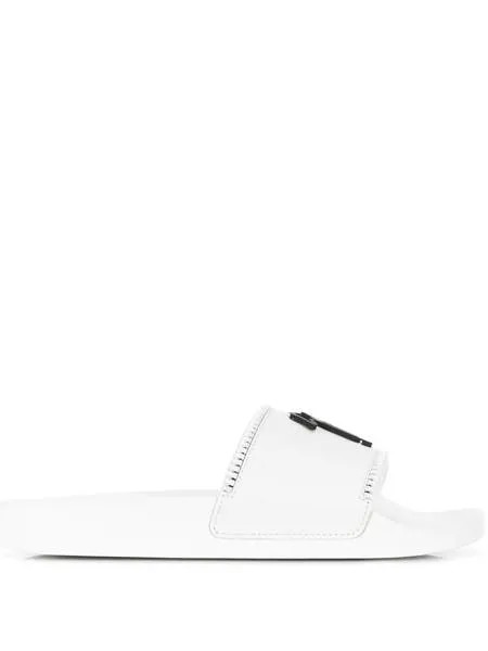 Giuseppe Zanotti шлепанцы с логотипом