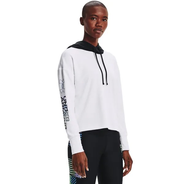 Худи Under Armour Rival Terry Geo, белый