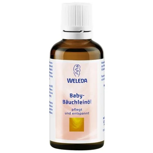 Weleda Масло для массажа животика младенцев, 50 мл