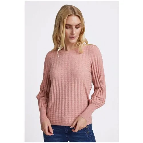 Пуловер, Цвет Розовый (Misty Rose Melange), Размер XXL