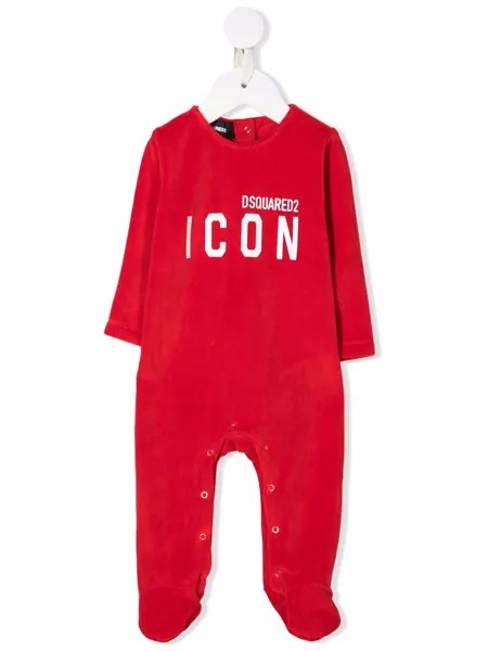 Dsquared2 Kids комбинезон для новорожденного с логотипом