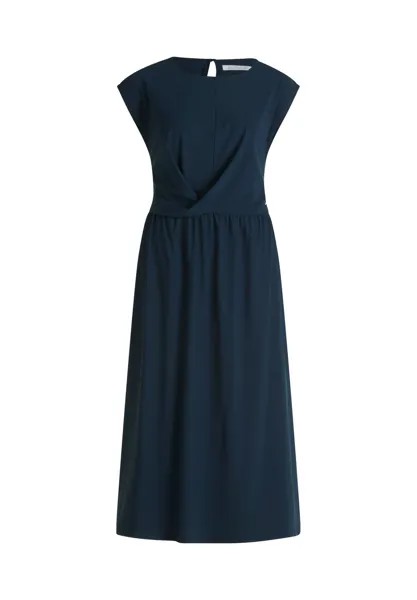 Платье из джерси с рюшами BETTY & CO, цвет Navy Blue