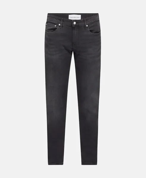 Джинсы узкого кроя Calvin Klein Jeans, антрацит