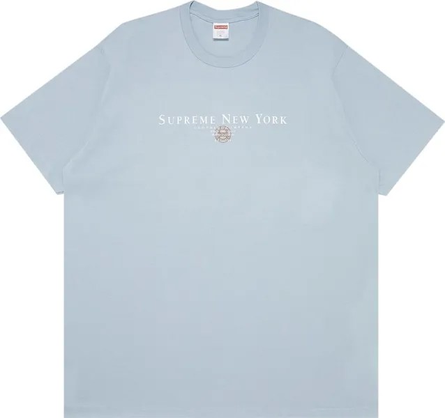 Футболка Supreme Tradition Tee 'Dusty Blue', синий