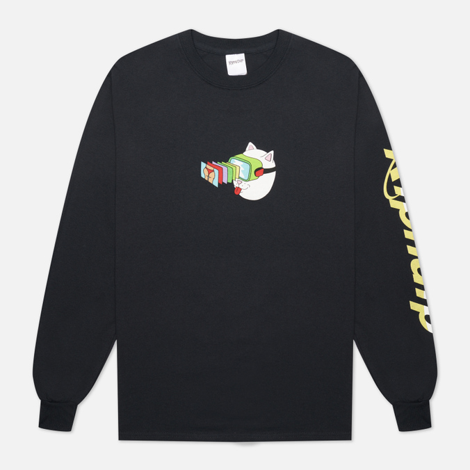 Лонгслив мужской Ripndip RND7056 черный XL