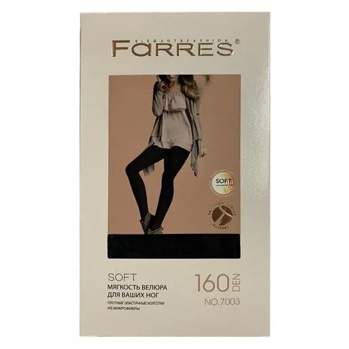 Колготки  Farres, 160 den, размер 4, черный