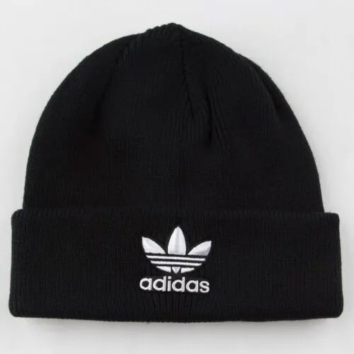 Adidas Original Fold Beanie Men Team Issue Теплая зимняя вязаная шапка Climawarm #656
