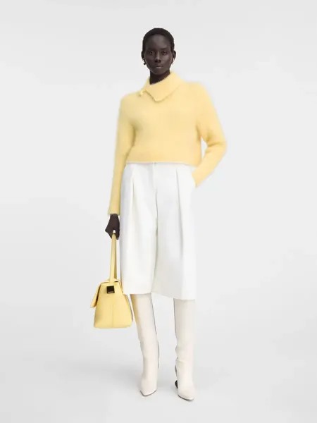 Джемпер из мохера Ле Марина Jacquemus, светло-желтый