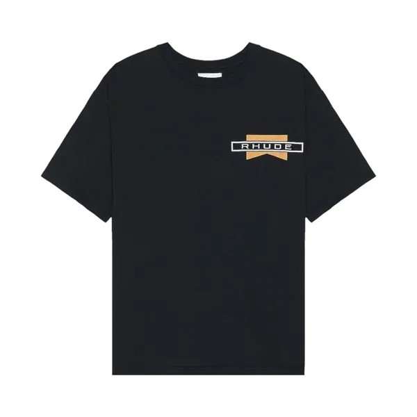 Футболка Rhude Hard To Be Humble 'Vintage Black', черный