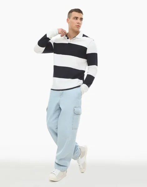 Лонгслив мужской Gloria Jeans BKT012667 разноцветный L (50-52)