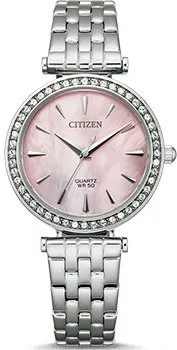 Японские наручные  женские часы Citizen ER0210-55Y. Коллекция Elegance