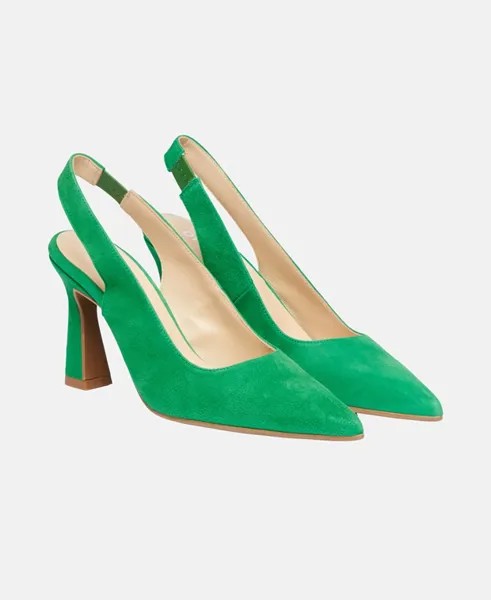 Туфли-лодочки с пяткой на пятке Di Nuovo, зеленый