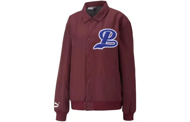 Куртка-бомбер для мужчин Team Bomber цвет фуксия Puma, фуксия