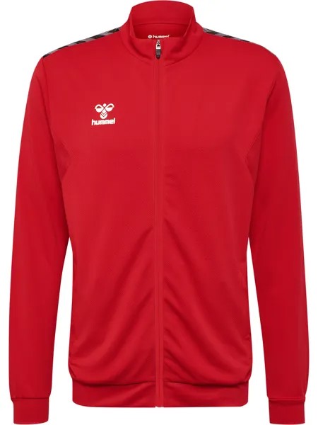 Толстовка Hummel Reißverschlussjacke Hmlauthentic Pl Zip Jacket, цвет TRUE RED
