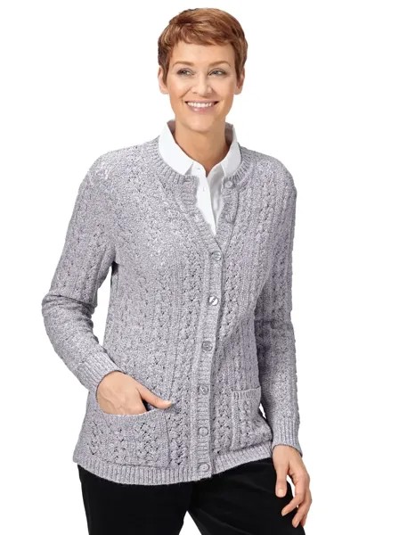 Классический кардиган Basics Classic Basics, цвет Hellgrau-Meliert