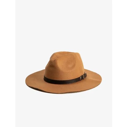 Шляпа KOTON Шляпа женская, размер T, коричневый