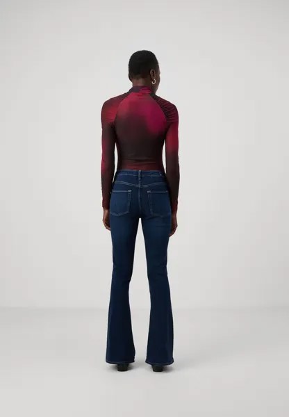 Широкие джинсы LUNA 7 for all mankind, темно-синий