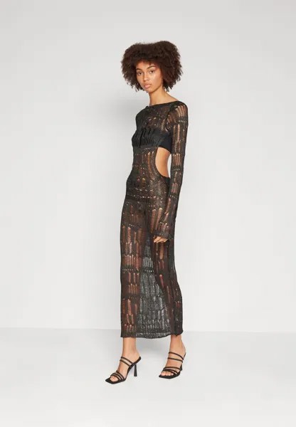 Вечернее платье Umbra Maxi Dress Jaded London, черный