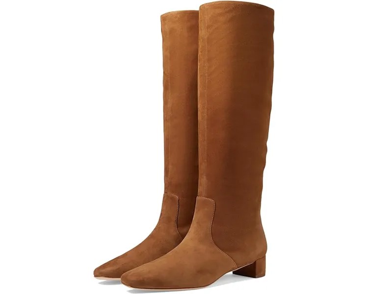 Ботинки Loeffler Randall Indy Low Heel Tall, цвет Cacao