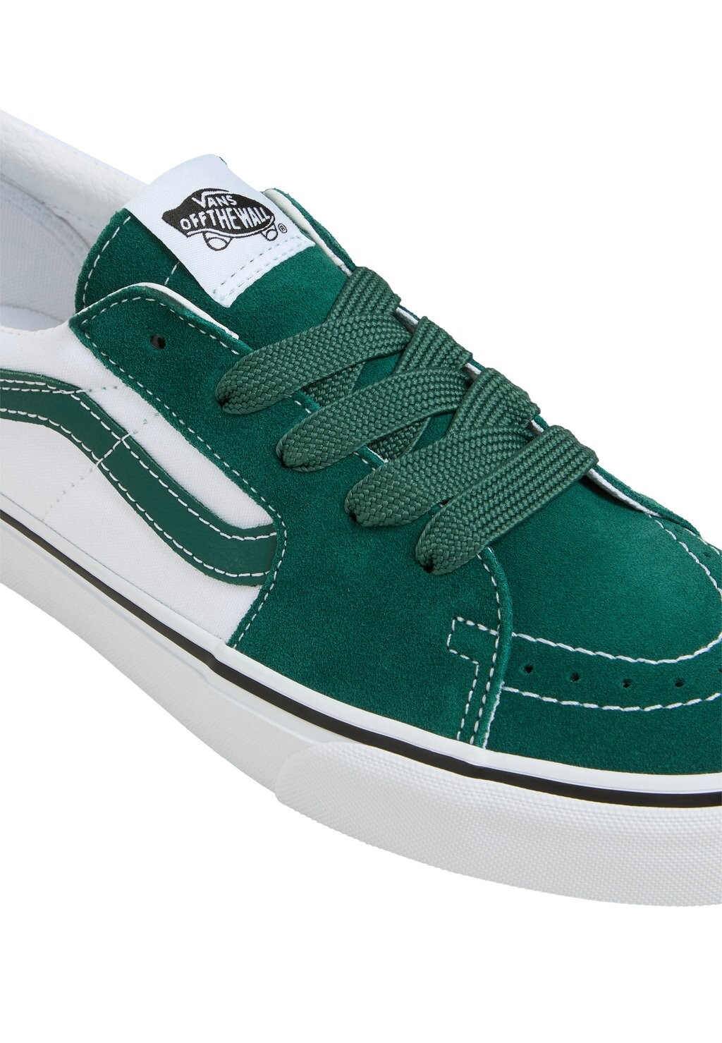 Кроссовки на шнуровке SK8-LOW Vans, зеленый